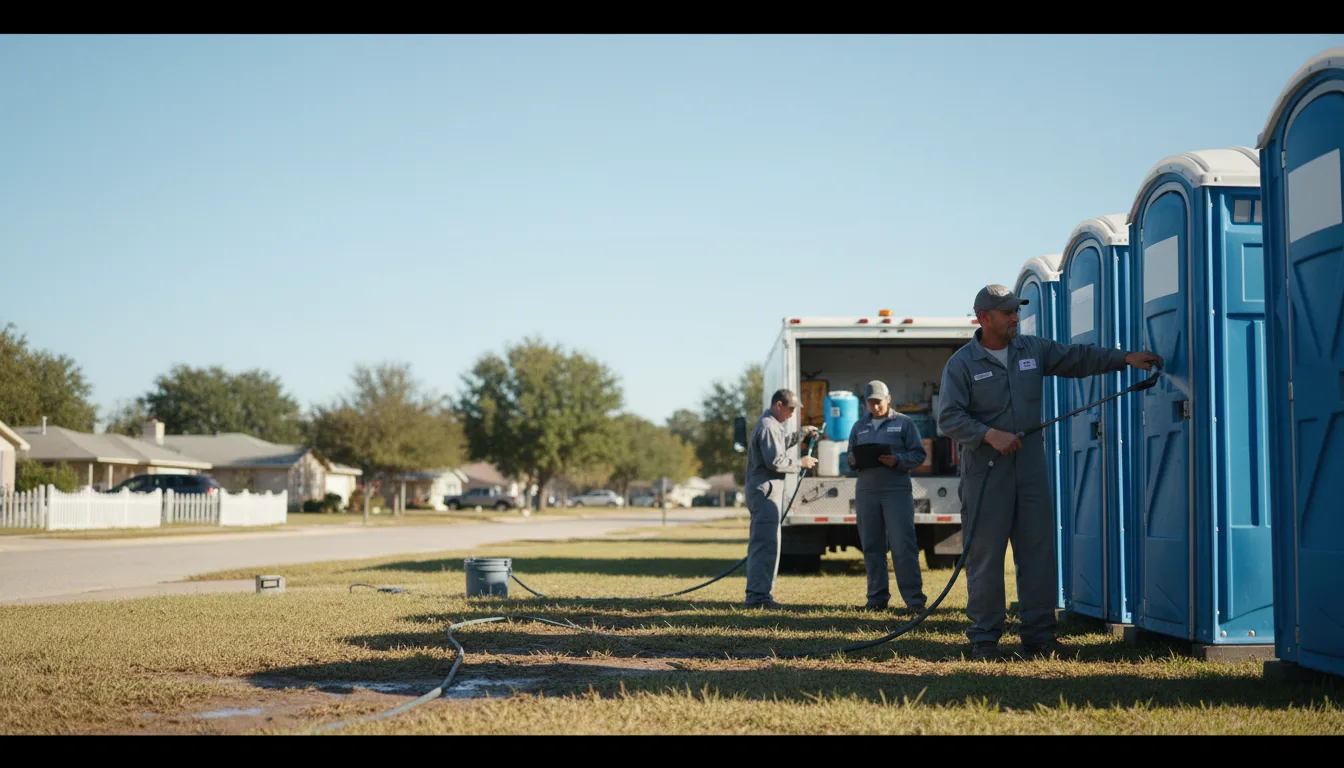 Long-Term Portable Toilet Rental in Langston, OK near me